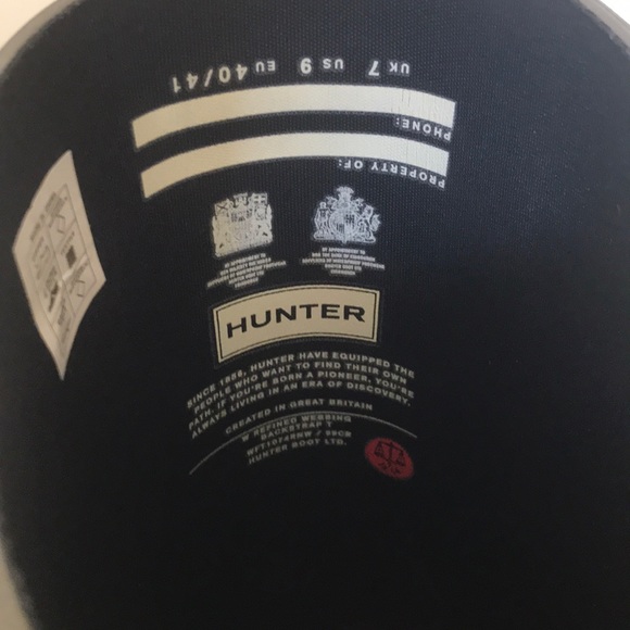 Tall Grey Hunter Boot - Women’s Size 9 - Picture 4 of 5